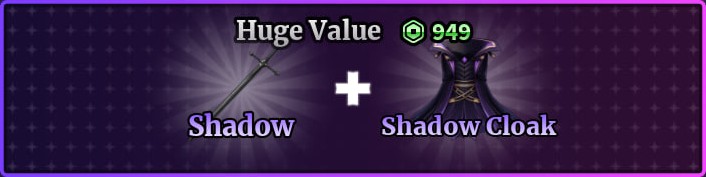 Shadow + Shadow Cloak